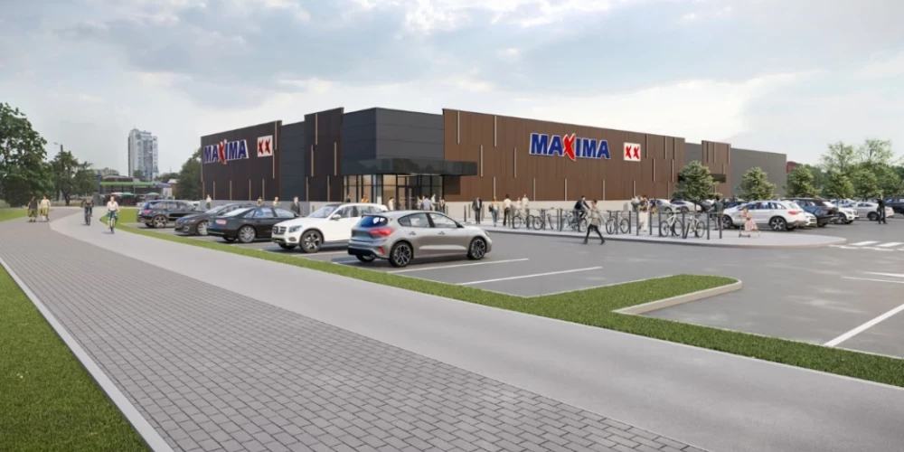 Визуализация будущего магазина.