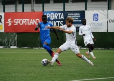 "Daugavpils" futbolisti izcīna uzvaru pār "Grobiņu" un nostiprinās ceturtajā vietā