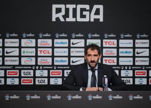 FIBA Eiropas nodaļas prezidents Horhe Garbahosa.