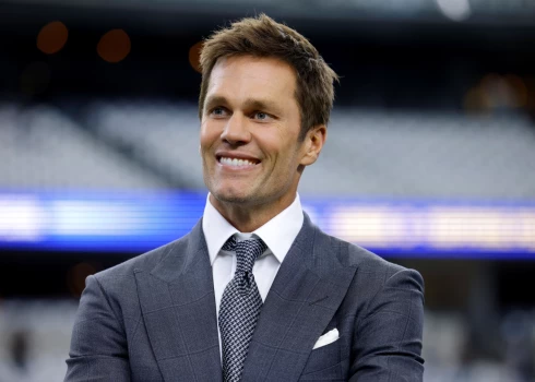 Amerikāņu futbola leģenda Toms Breidijs. 