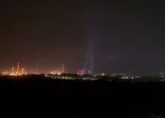 VIDEO: Ukrainas dronu uzbrukumi sabojājuši Saratovas naftas pārstrādes rūpnīcu