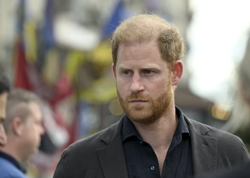 Princis Harijs vizītē Ukrainā 2025. gada 12. septembrī.