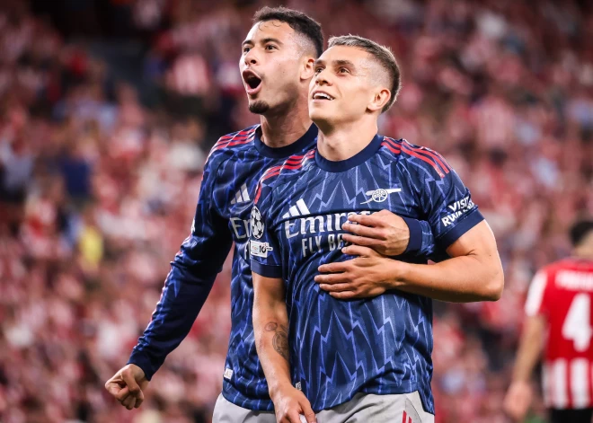 "Arsenal" sarūgtina baskus ar uzvaru pār Bilbao "Athletic", bet "Royale Union" pieveic "PSV Eindhoven", sākot UEFA Čempionu līgas pamatturnīru