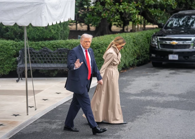 Londonā protesti, Vindzorā bankets – Tramps ieradies Lielbritānijā