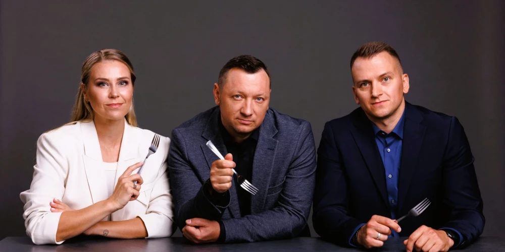 Šova žūrijā būs trīs spilgtas Latvijas gastronomijas pasaules personības.