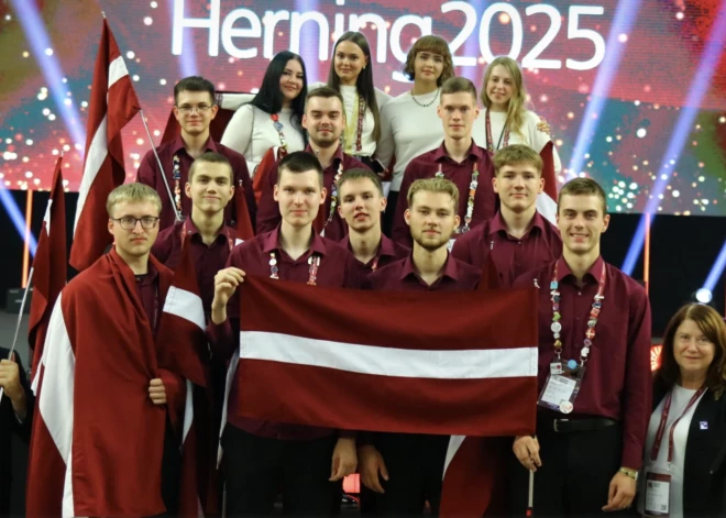 Ventspils tehnikuma pārstāve spoži startē "EuroSkills" konkursā