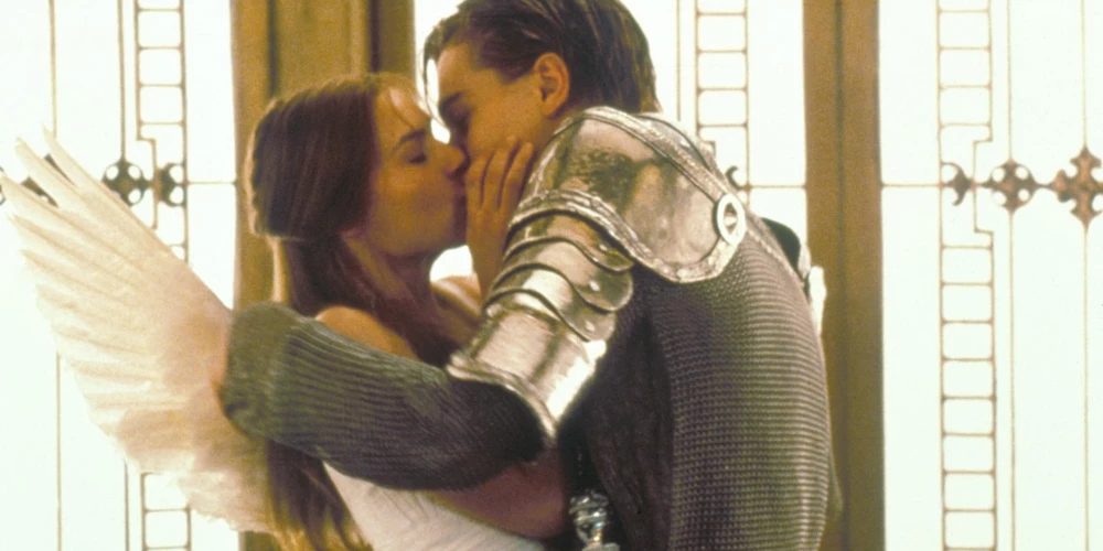 Leonardo Dikaprio filmā “Romeo un Džuljeta” (1996).