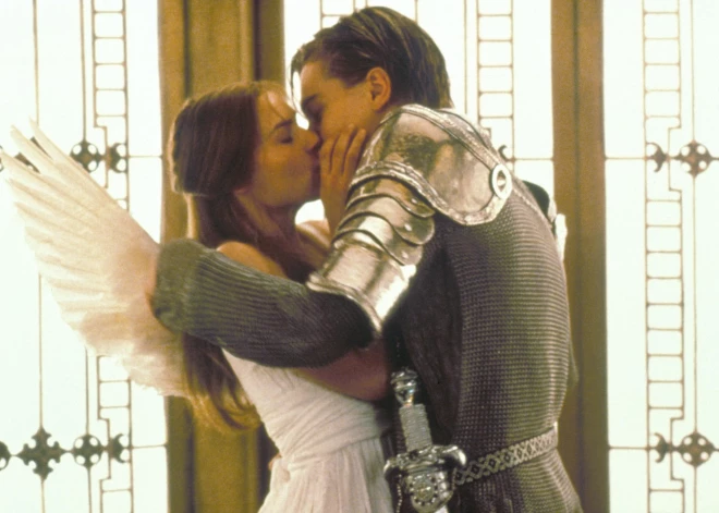 Leonardo Dikaprio filmā “Romeo un Džuljeta” (1996).