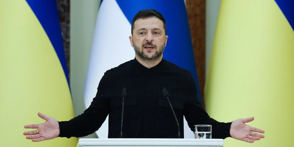 Ukrainas prezidents Volodimirs Zelenskis. 