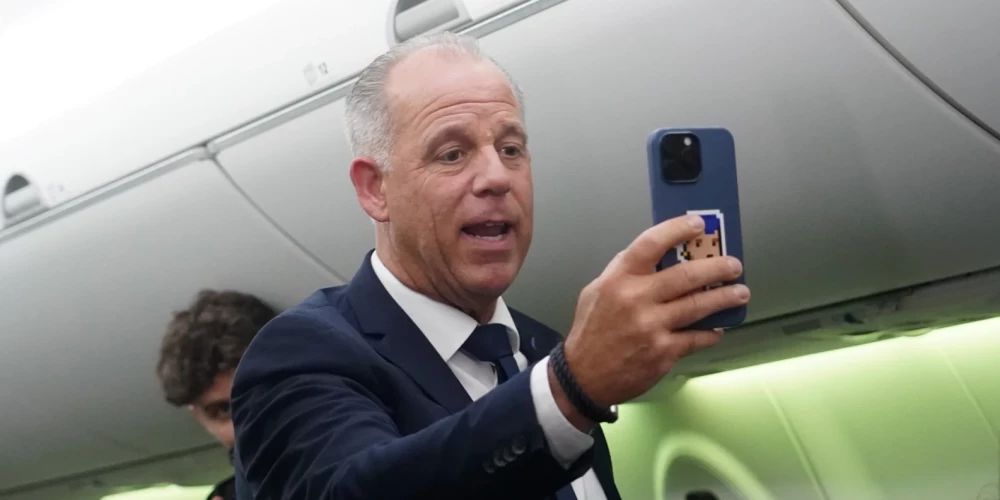 Бывший генеральный директор латвийской национальной авиакомпании airBaltic Мартин Гаусс.