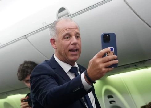 Бывший генеральный директор латвийской национальной авиакомпании airBaltic Мартин Гаусс.