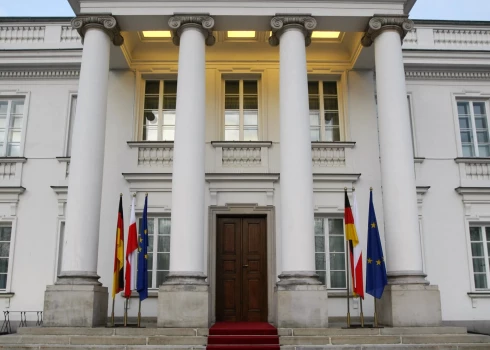 Belvederes pils, kas ir oficiālā prezidenta rezidence.