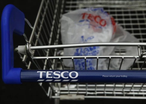 "Tesco" ratiņi.