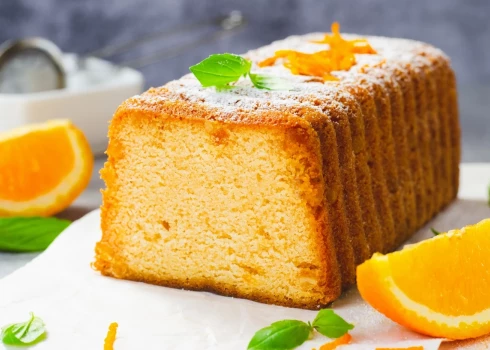 Ātrais apelsīnu kēkss
