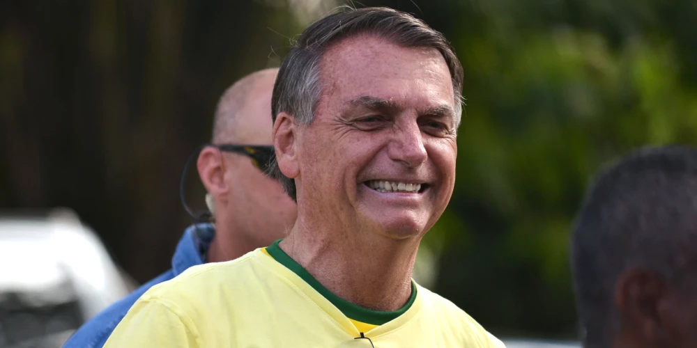 Bijušais Brazīlijas prezidents Žairs Bolsonaro. 