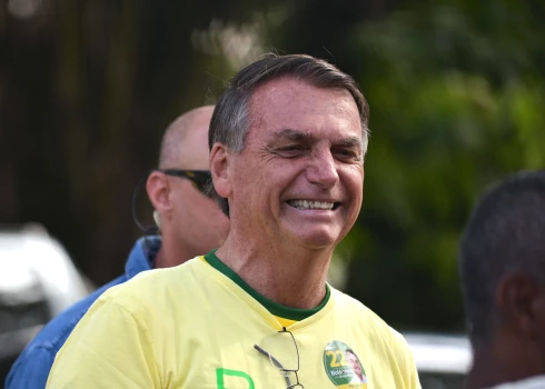 Bijušais Brazīlijas prezidents Žairs Bolsonaro. 