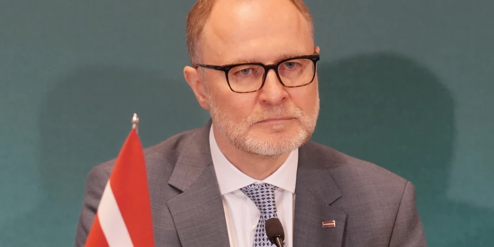 Aizsardzības ministrs Andris Sprūds. 