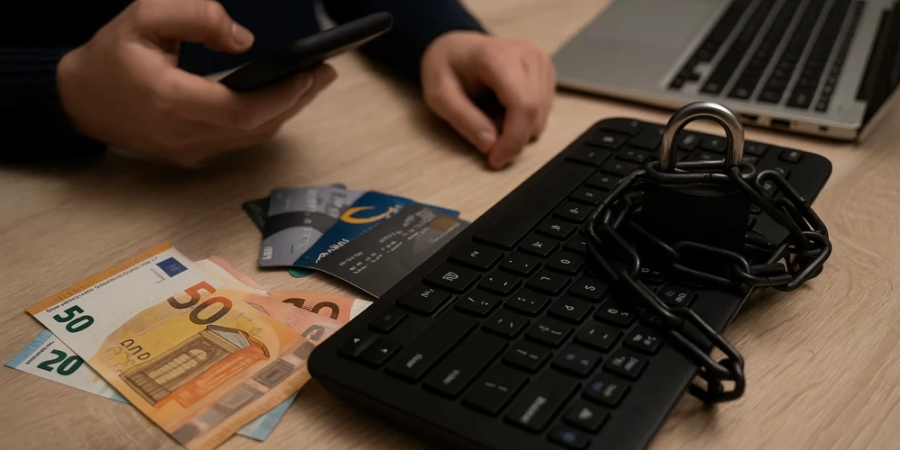 Латвийцы теряют миллионы, но тысячи попыток мошенников удаётся остановить.