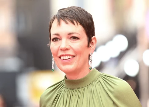 Britu aktrise Olīvija Kolmane.