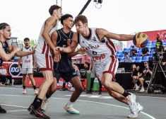 Latvijas U-23 3x3 basketbolisti ar divām uzvarām sāk Pasaules kausa izcīņu