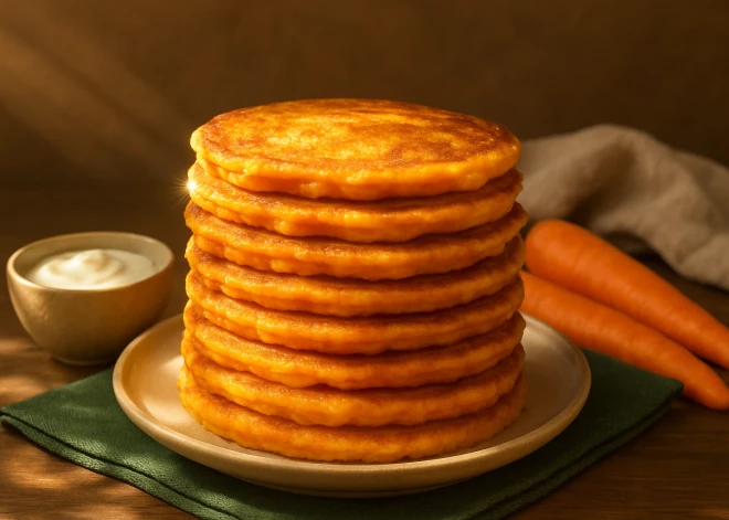 Cep burkānu pankūkas – gardums un veselība vienā šķīvī