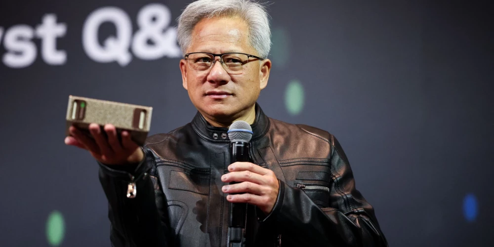 "Nvidia Corp." līdzdibinātājs un vadītājs Džensens Huans