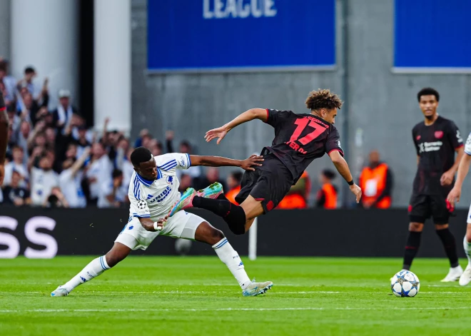 "Kobenhavn" nenoskaidro uzvarētāju spēlē ar "Bayer", "Club Brugge" pieveic "Monaco" UEFA Čempionu līgā