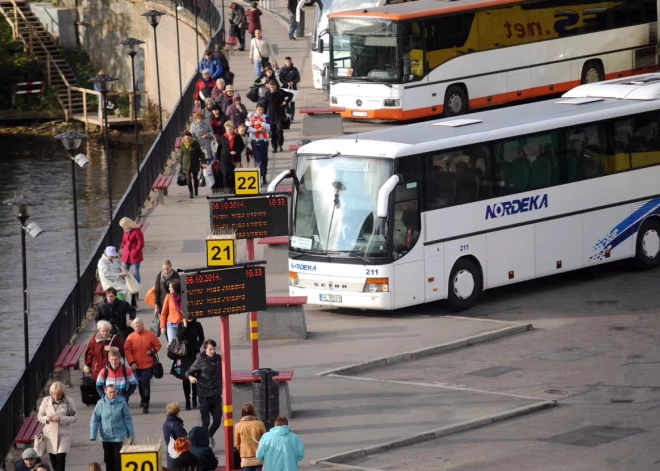Pasažieru pārvadātājs "Nordeka" piektdien atcēlis 38 reģionālos autobusu reisus Pierīgā