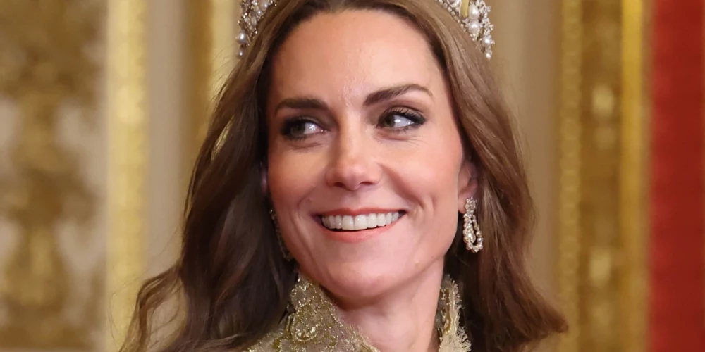 Princese Ketrīna valsts banketā par godu Donalda Trampa vizītei. 2025. gada 17. septembris.