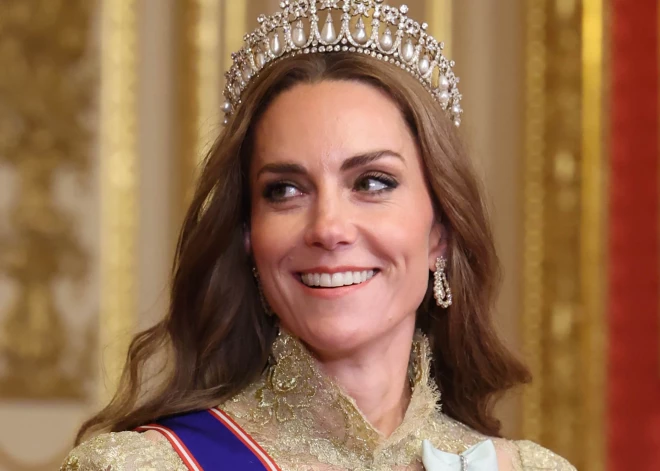 Princese Ketrīna valsts banketā par godu Donalda Trampa vizītei. 2025. gada 17. septembris.