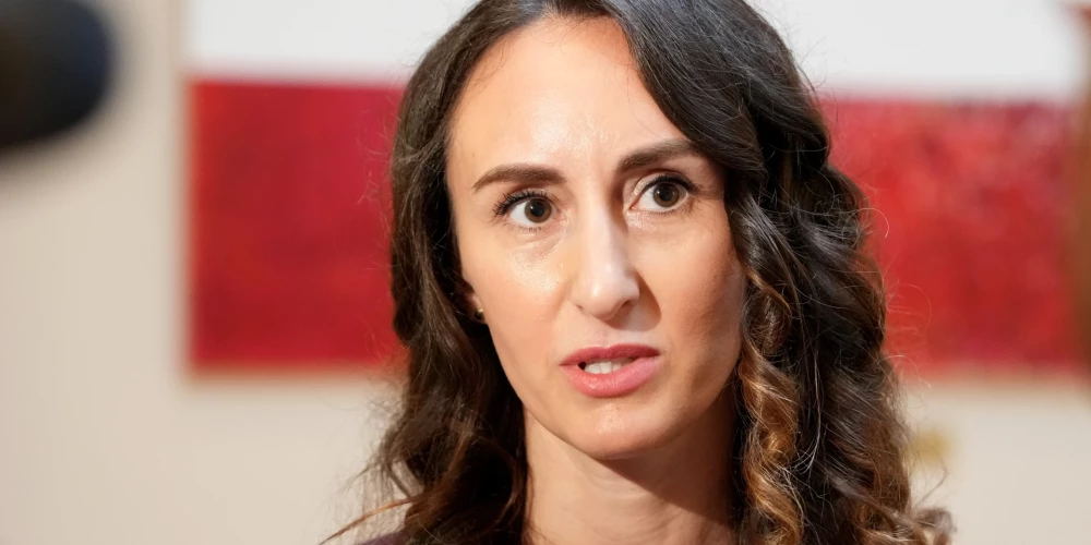 Jaunā tiesībsardze Karina Palkova.