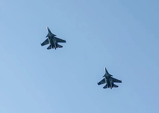 Российские истребители незаконно вторглись в воздушное пространство Эстонии на 12 минут