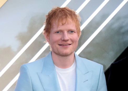 Britu dziedātājs Eds Šīrans.
