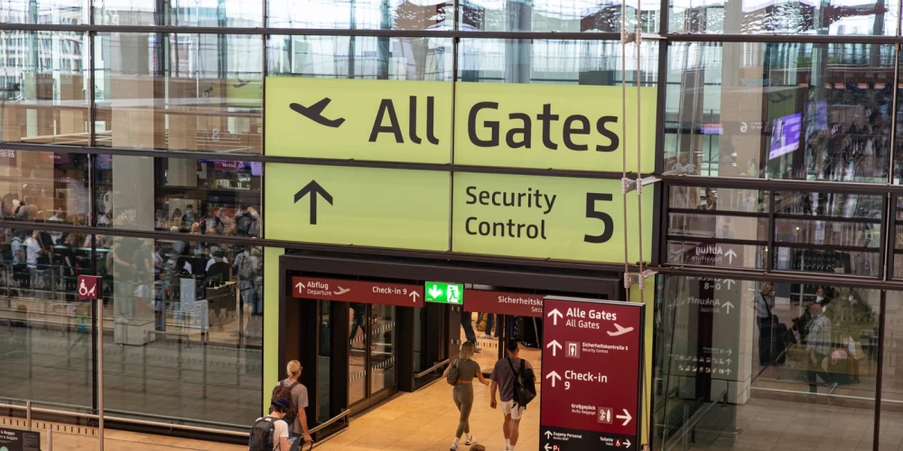 Аэропорт Берлина.