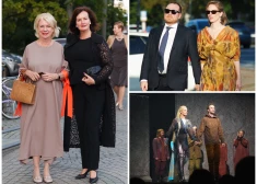 FOTO: Lāce, Auzere, Zatleru pāris un citi steidz baudīt vērienīgo jauniestudējumu “Indulis un Ārija”