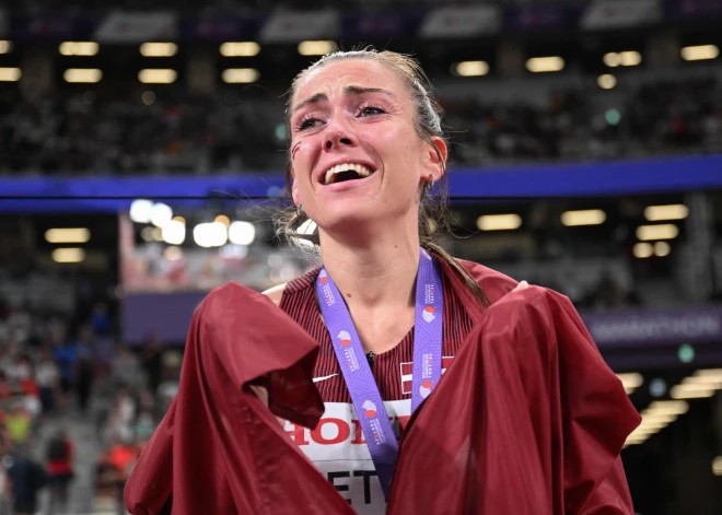 Anete Sietiņa izcīna 2. vietu Pasaules čempionātā vieglatlētikā.