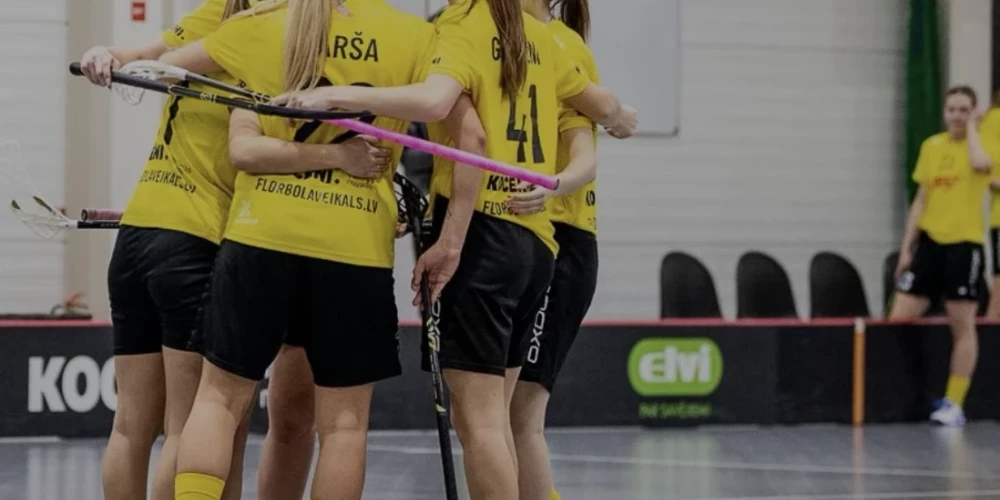 Kocēnu florbola komanda "Rubene" ar 5:4 pārspēja Ķekavas komandu.