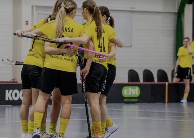Latvijas čempionāts florbolā iesākas ar "Rubenes" uzvaru pār "Ķekavu"