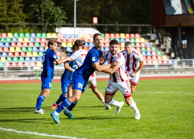 Džibrila Geja vārti kompensācijas laikā dāvā “Liepājai” uzvaru pār “Grobiņu”