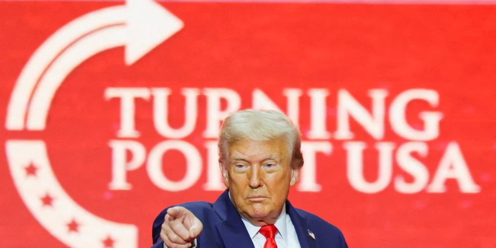 ASV prezidents Donalds Tramps. 