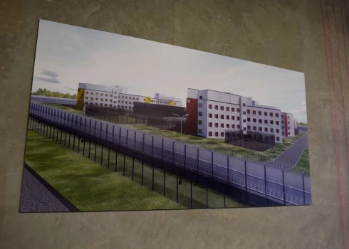 Jaunā Liepājas cietuma vizualizācija.