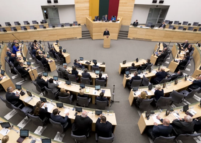 Šonedēļ darbu varētu sākt Lietuvas jaunā valdība
