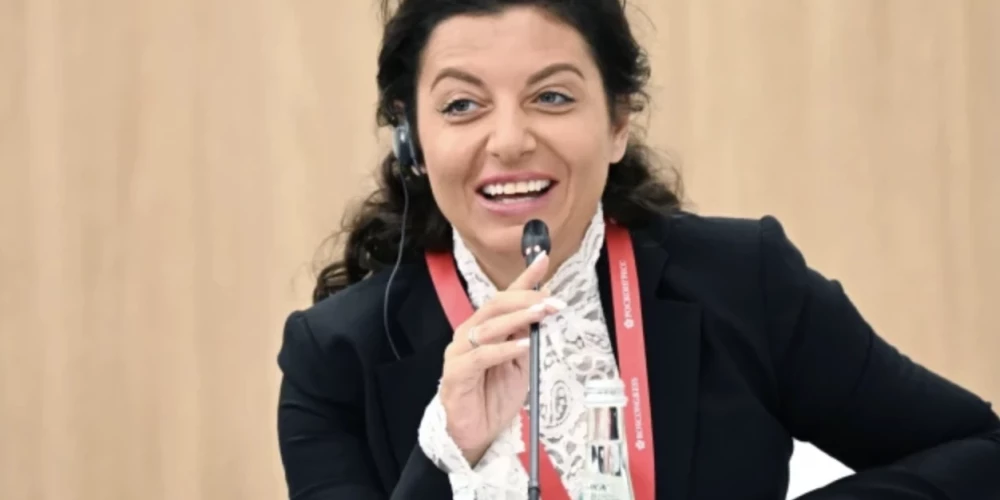 Kremļa viena no galvenajām propagandistēm Margarita Simonjana.