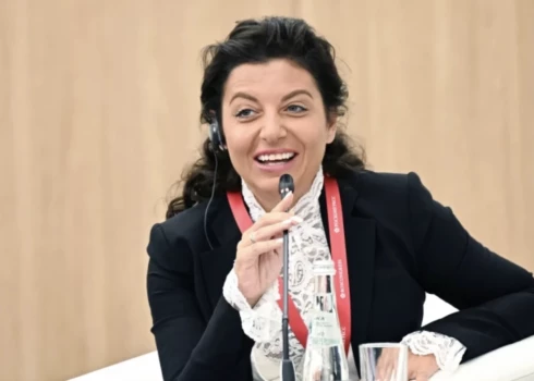 Kremļa viena no galvenajām propagandistēm Margarita Simonjana.