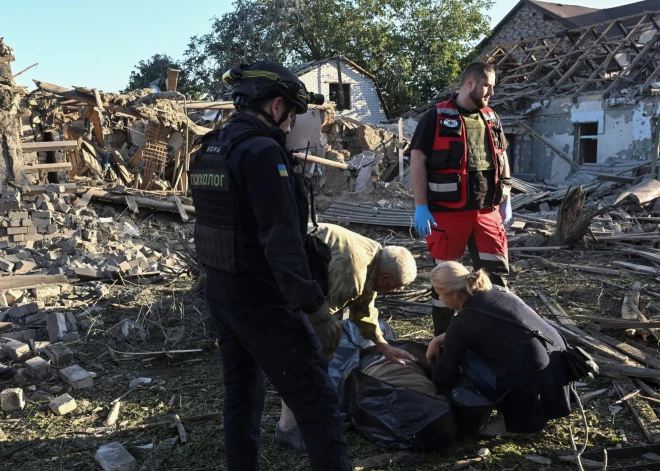 ANO komisija apstiprina Krievijas dronu triecienus Ukrainā kā nodomu nogalināt un iznīcināt civiliedzīvotājus
