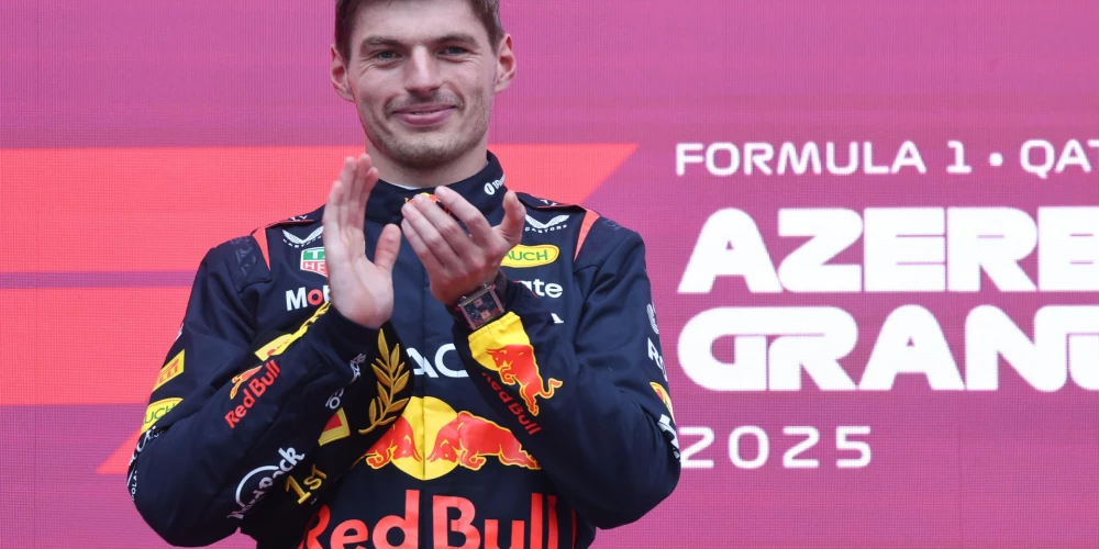 Četrkārtējais pasaules čempions Makss Verstapens nepadodas cīņā pret šķietami nepārspējamo "McLaren" komandu.