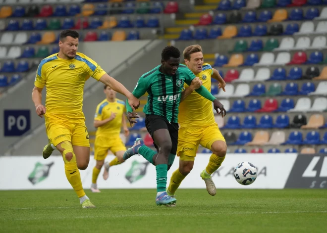 Dramatiskā cīņā futbola virslīgā "Auda" izrauj uzvaru pār "Super Nova" komandu