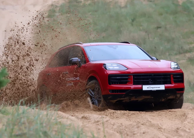 "Porsche Off-Road Experience" pasākums. 