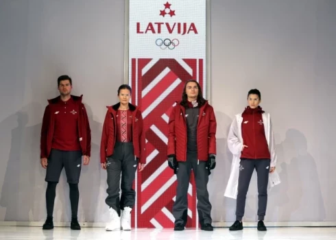 Olimpiskie tērpi vienām no iepriekšējām ziemas olimpiskajām spēlēm.