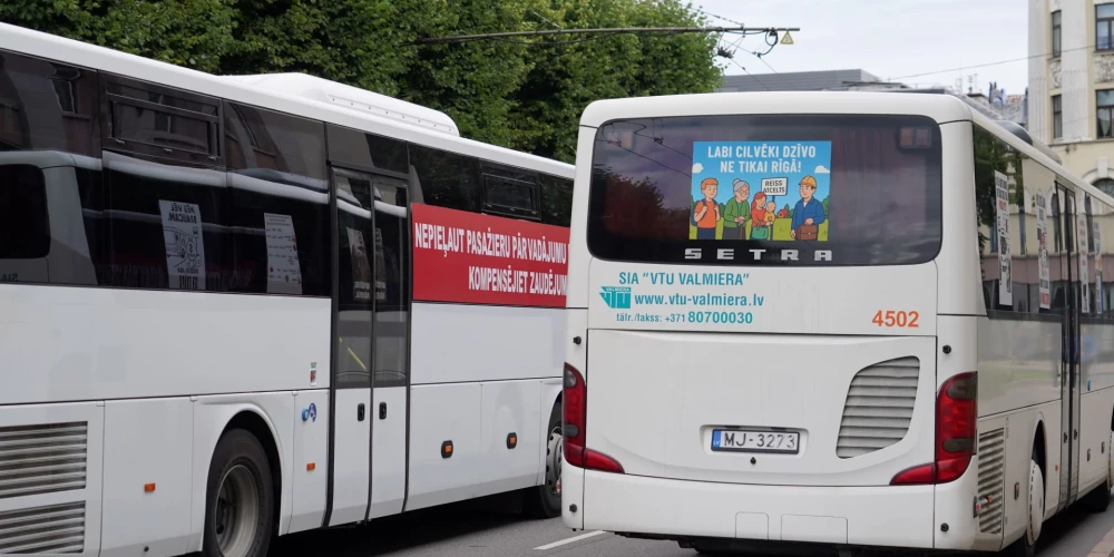Atcelto autobusu reisu īpatsvars pret kopējo reisu skaitu ir salīdzinoši mazs, norāda Autotransporta direkcijas (ATD) pārstāvis Tomass Beikulis.